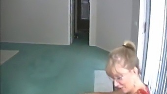 Cumshot Explosion On A Naughty Older Woman'S Pussy