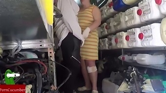 Secretly Recorded Workplace Encounter Between Amateur Couple
