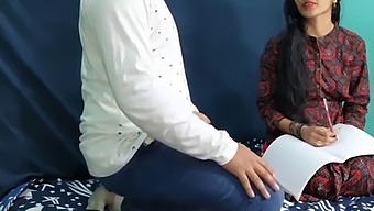 Indian College Teacher And 18-Year-Old Student Engage In Hot Sexual Encounter