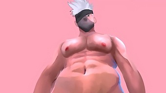 Animated Hentai Featuring A Busty Girl And Kakashi'S Massive Member
