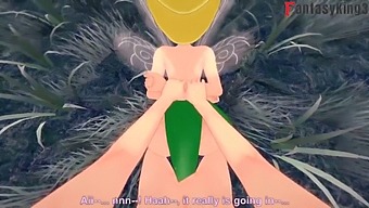Tinker Bell Engages In Sexual Activity While Another Fairy Observes | Inspired By Peter Pan | Brief (With A Full Red Scene)