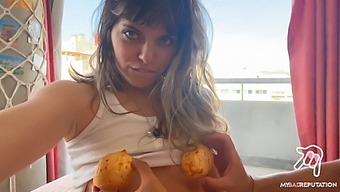Women Enjoy Watching And Reacting To Amateur Creampie Orgasm