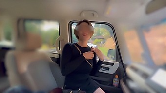 Big-Titted Girl Interrupts Outdoor Jerk-Off Session With A Wild Facial