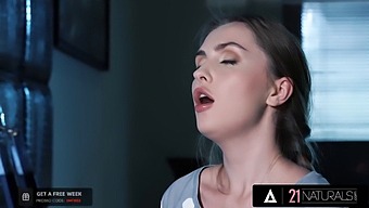 Russian Beauty Lena Reif Indulges In A Passionate Ride On Her Lover'S Thick Shaft