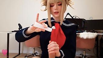 Himiko Toga From The League Of Villains Craves For A Facial And Enjoys Getting Fucked Hard