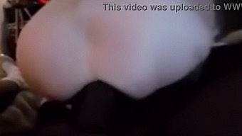 Amateur Milf With A Big Butt Gets Interrupted By Her Cuckold Husband