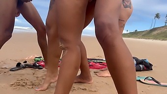 Indulging In Wild Beach Escapades With Unforeseen Partners