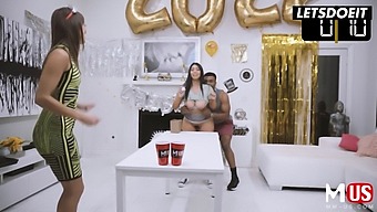 Busty Beauty Violet Myers Celebrates Her Birthday With A Wild Bbc Threesome